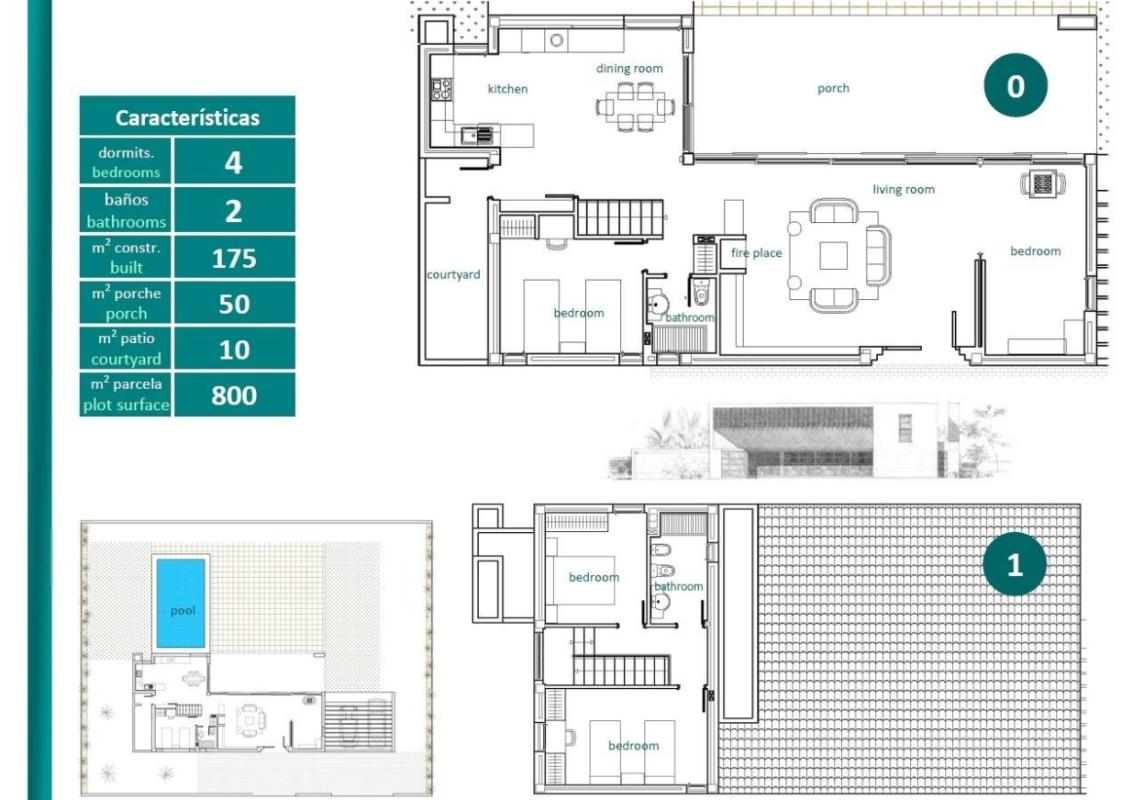 Obra nueva Peraleja Golf en Sucina (Revista) plan 2