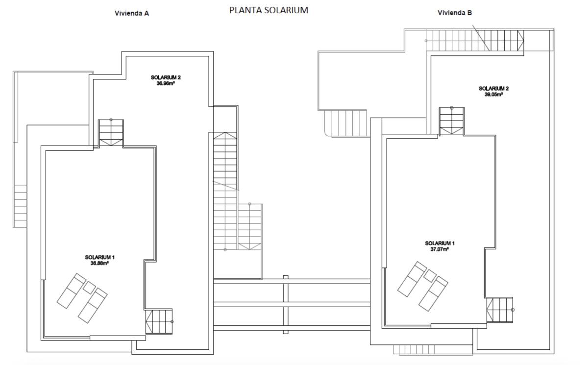 Obra nueva PARAÍSO DE LA MATA en Torrevieja (Revista) plan 3
