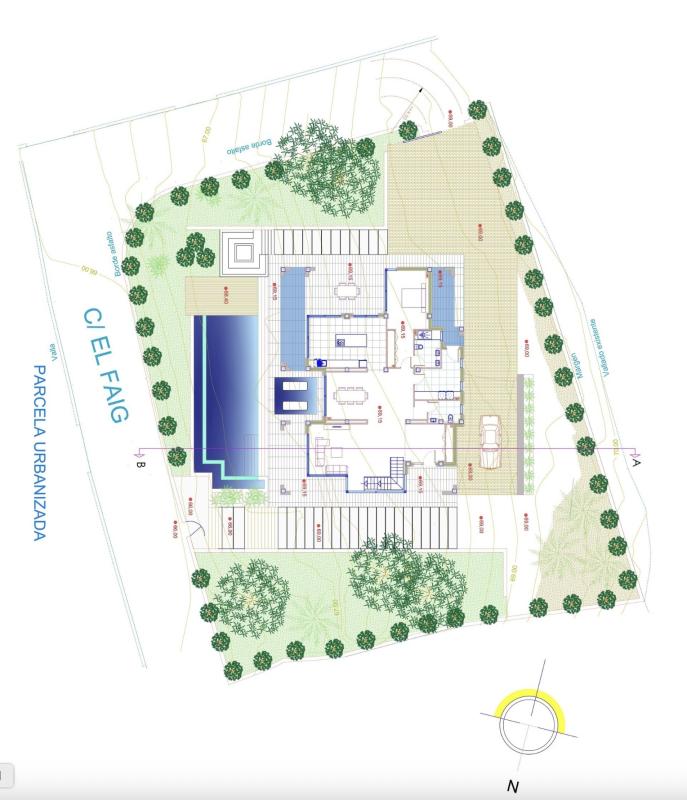 Terreno en venta en Benissa, Alicante plan 1