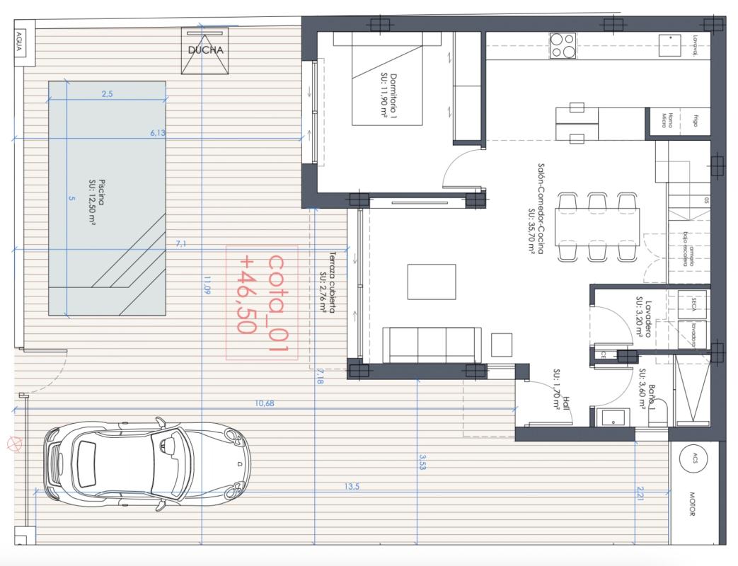 Obra nueva Doña Patro IX en Benijofar (Revista) plan 1