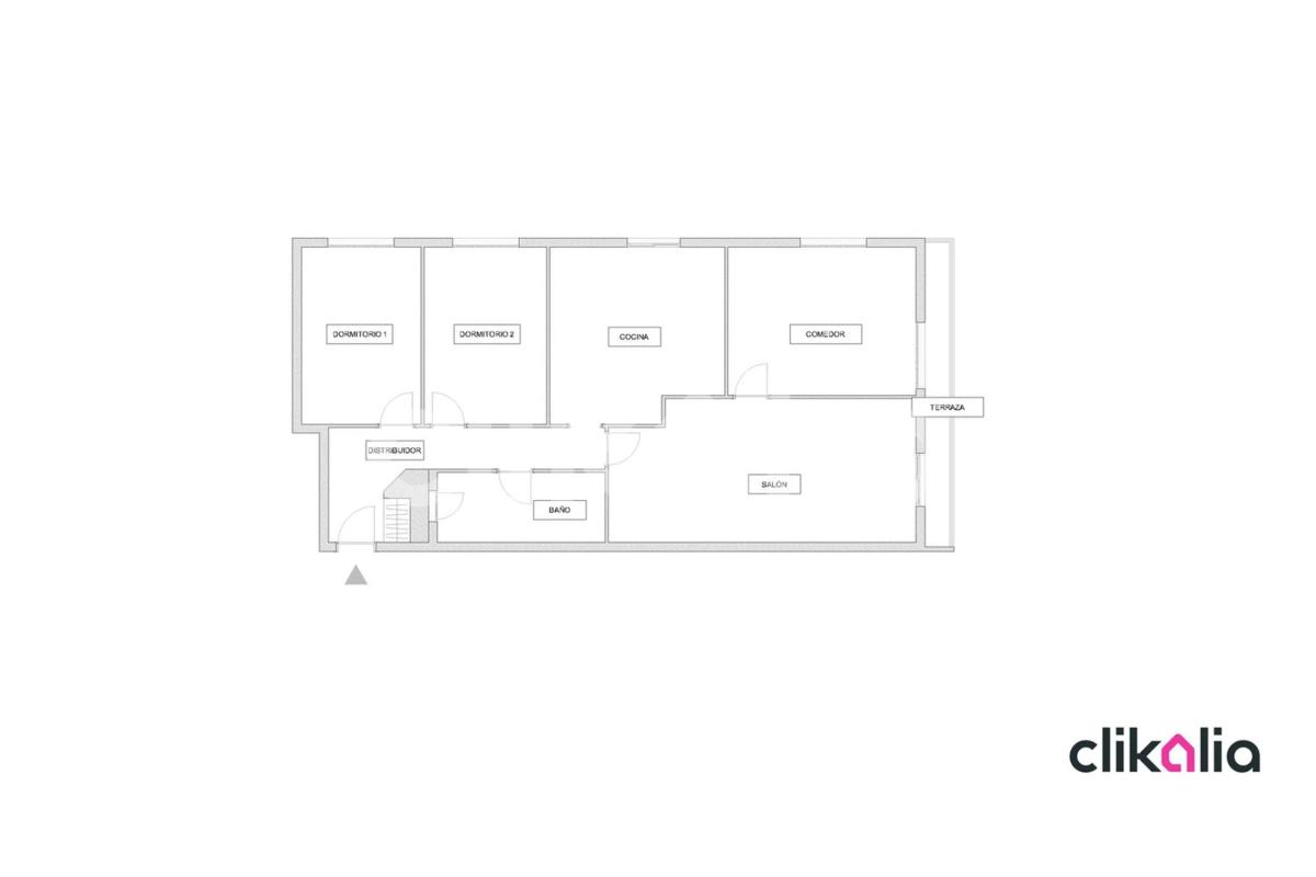 Venta de piso en Calle España, Almoradí
plan 1