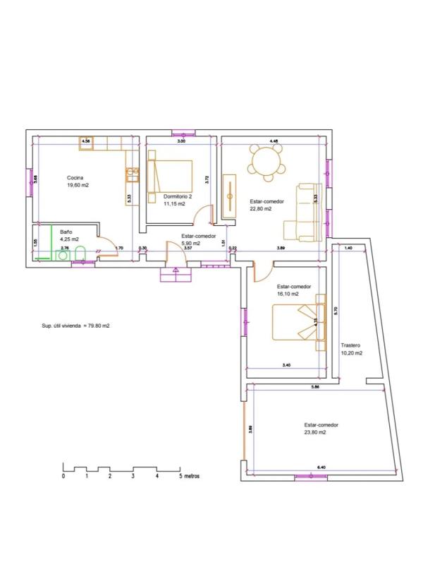 Недвижимость на продажу и в аренду в Испании plan 1