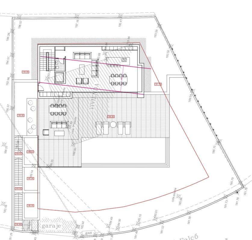 Obra nueva Falcó 49 en Benissa (Revista) plan 1