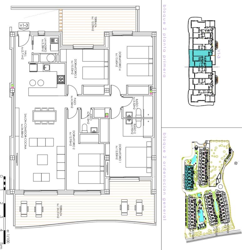 Obra nueva Flamenca Sun en Orihuela (Revista) plan 1