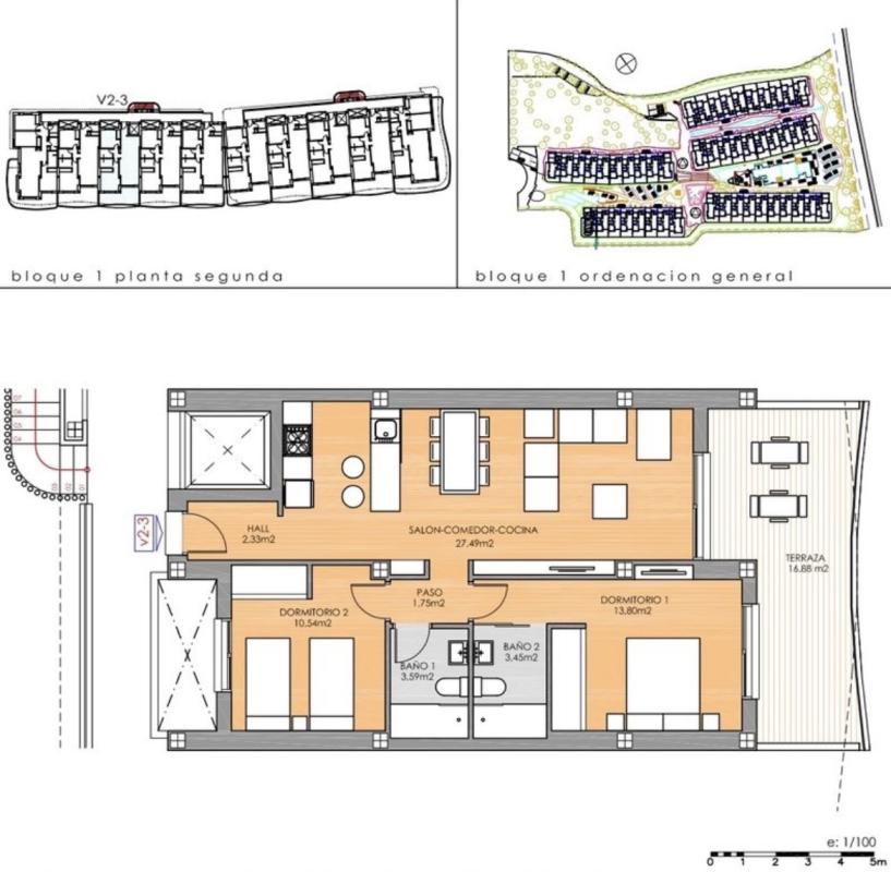 Obra nueva Flamenca Sun en Orihuela (Revista) plan 2