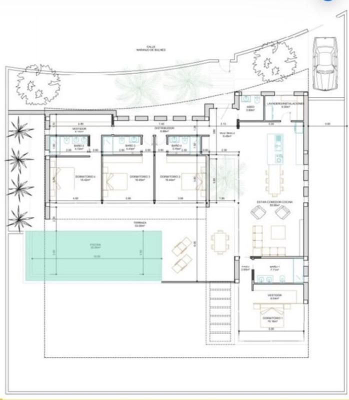 Obra nueva GOLF HILLS en Ciudad Quesada (Revista) plan 1