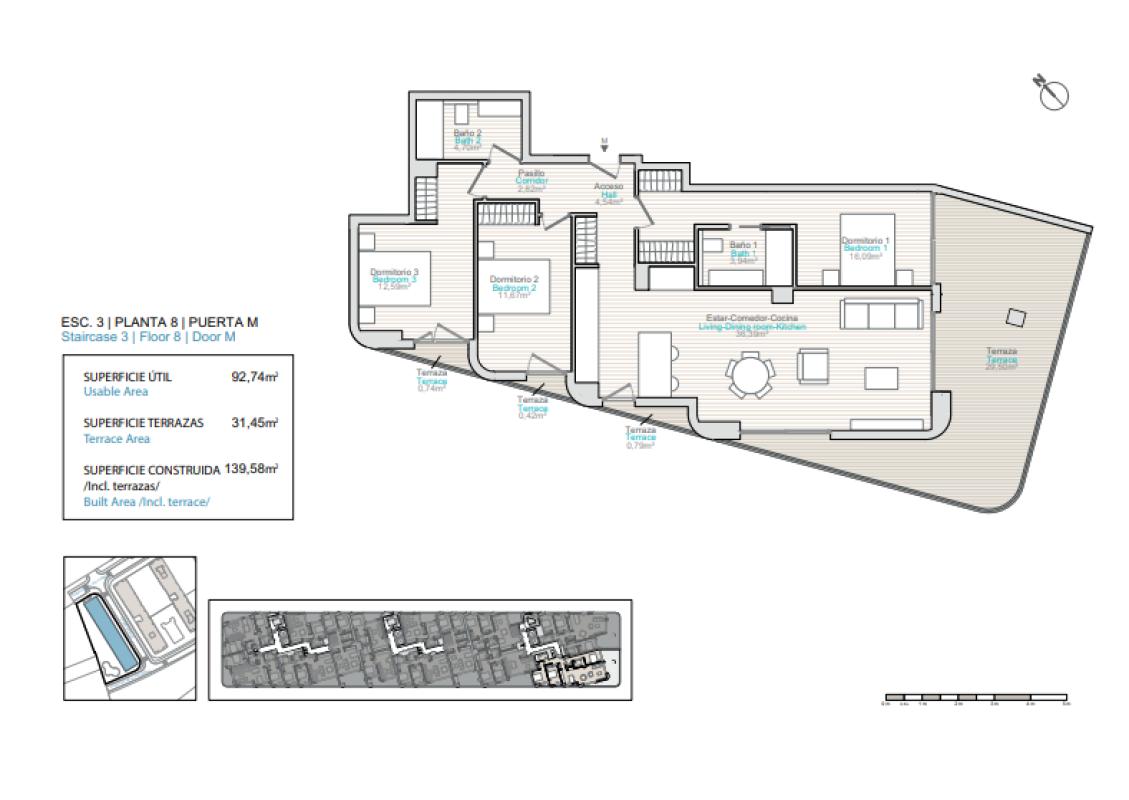 Obra nueva Allonbay Hills F1 en La Villajoyosa / Vila Joiosa (Revista) plan 5