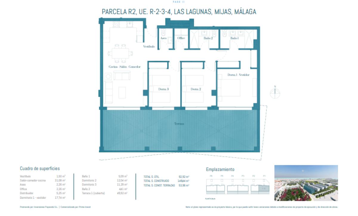 Sprzedaż parteru w Calle C. Rio Chillar s/n, Mijas
plan 4