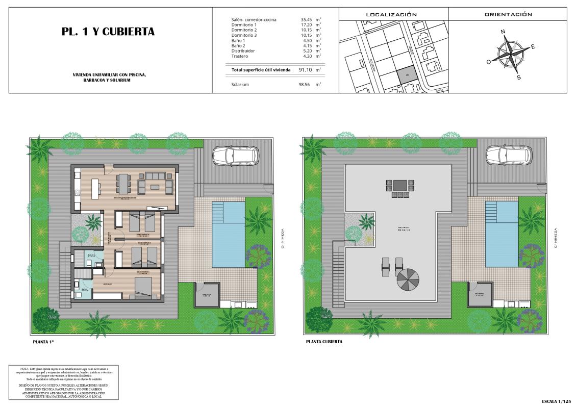 Obra nueva Hydra en Polop (Revista) plan 4