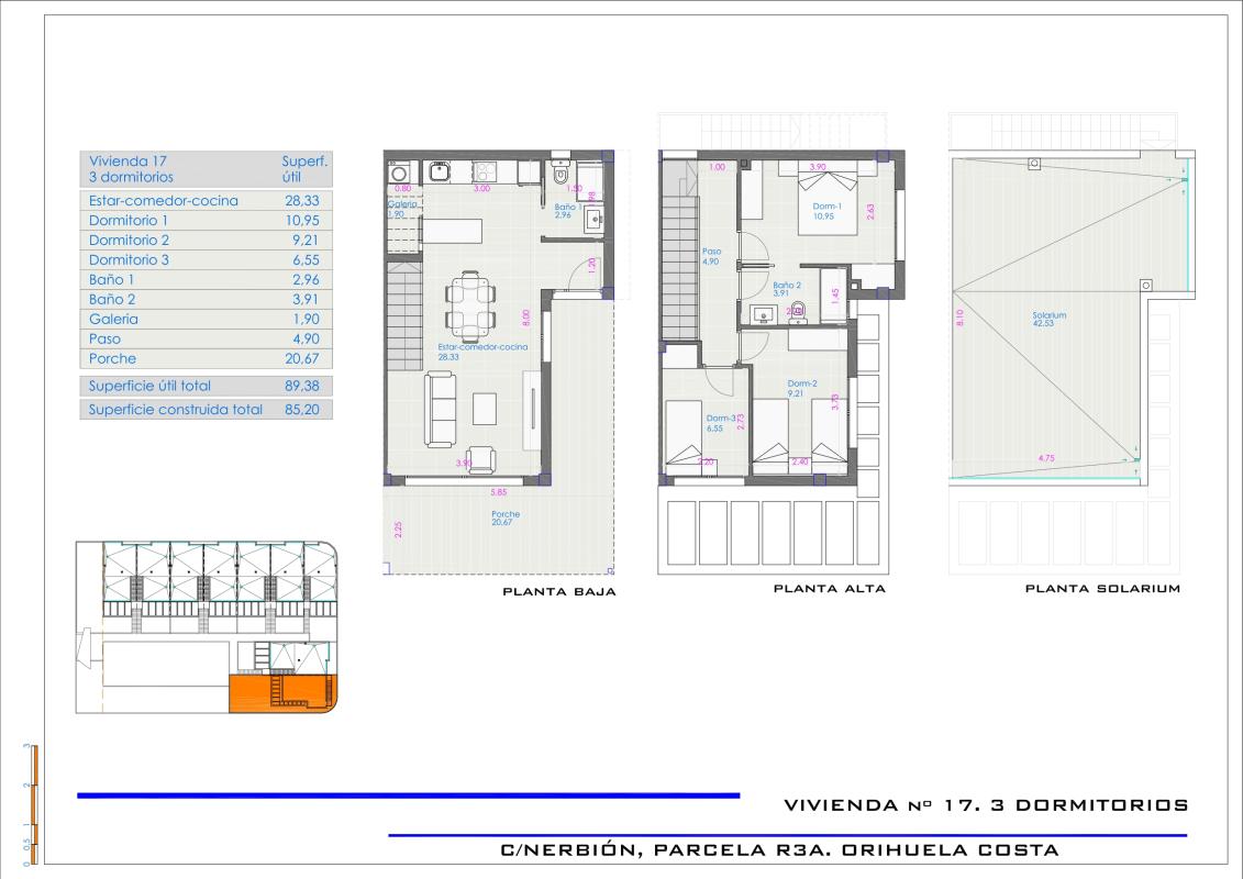 Obra nueva Innova Sun en Orihuela (Revista) plan 2