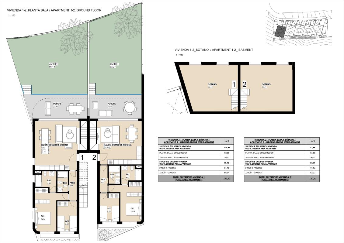 Obra nueva Sea Views la Manguilla en Torrevieja (Revista) plan 1
