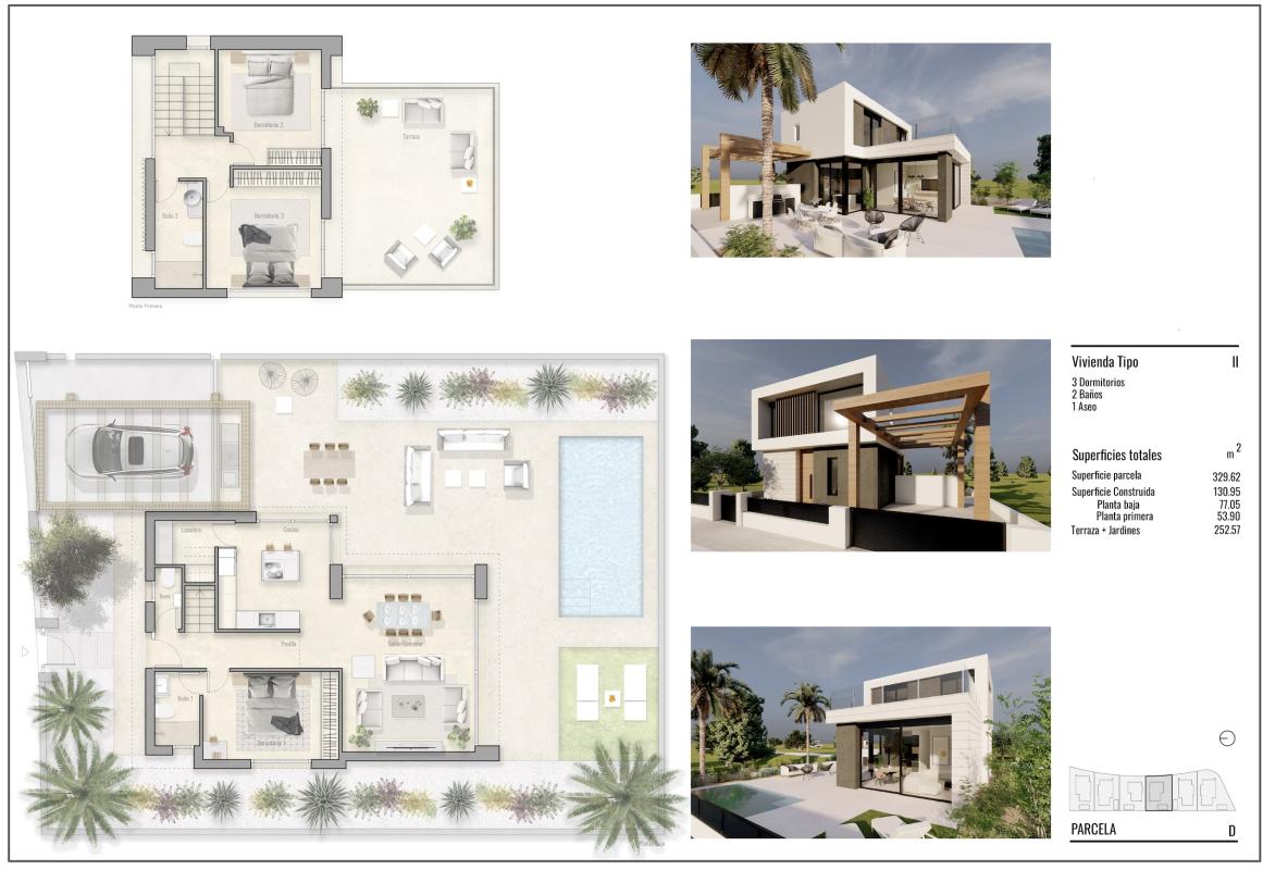 Obra nueva Mar de Alboran en Pilar de la Horadada (Revista) plan 2