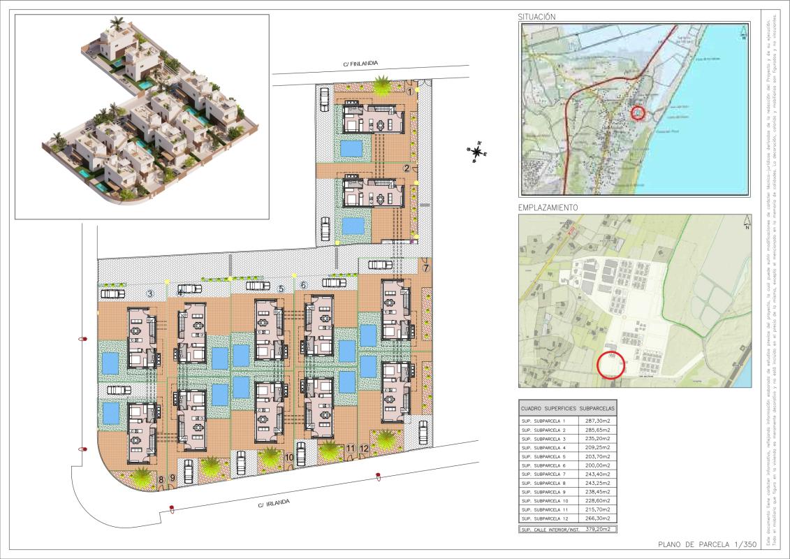 New construction Natura Pinet M17 in The Marina plan 1
