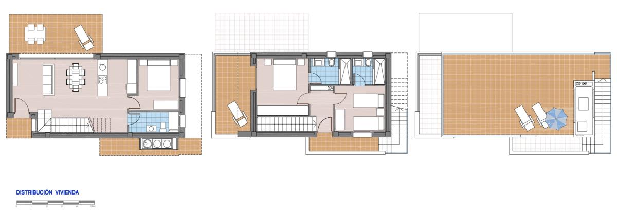 New construction Natura Pinet M17 in The Marina plan 2