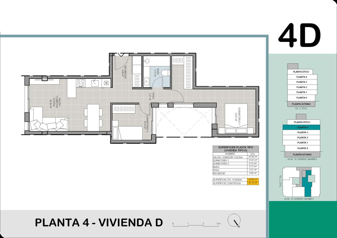 Obra nueva Anamar en Torrevieja (Revista) plan 4
