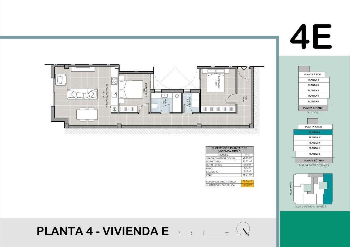 Obra nueva Anamar en Torrevieja (Revista) plan 5