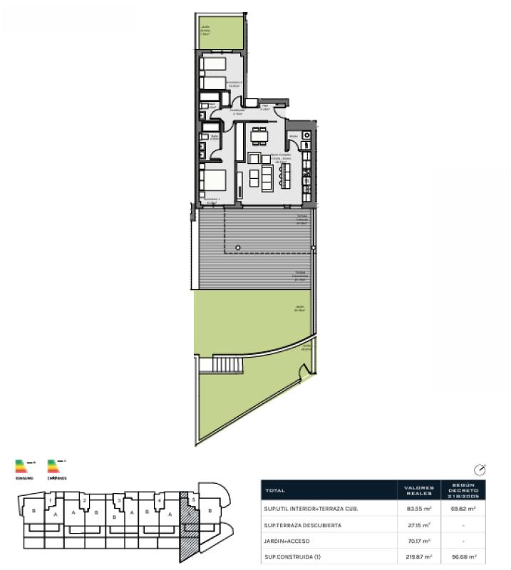 Obra nueva Residencial Pacaraima en Torremolinos (Revista) plan 3