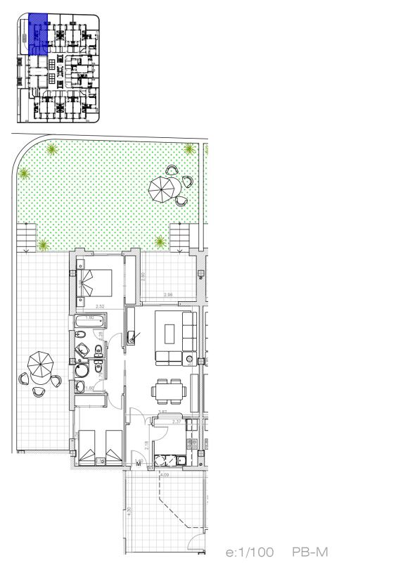Sprzedaż poddasza w  Orihuela Costa , Orihuela plan 1
