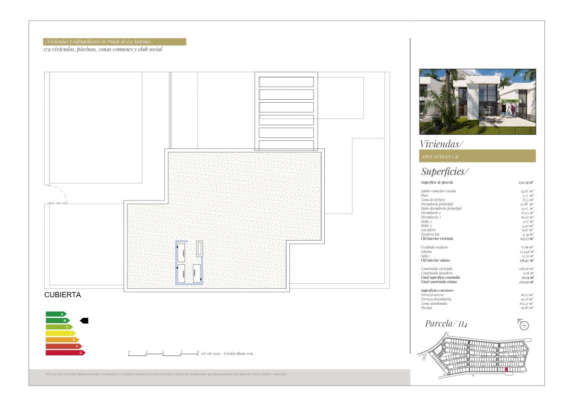 Obra nueva Polop Hills en Polop (Revista) plan 3