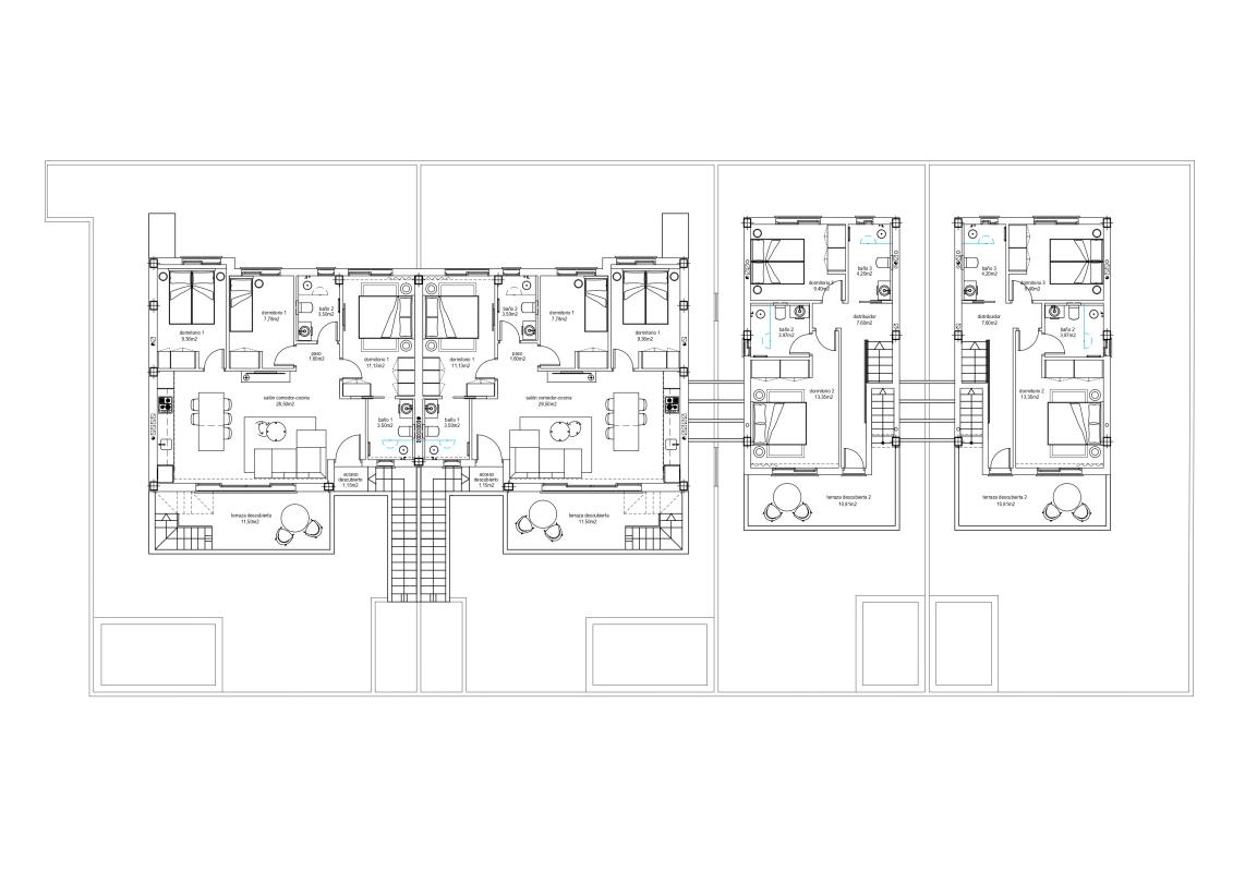 Venta de duplex en Begoña 14, Pilar de la Horadada plan 2