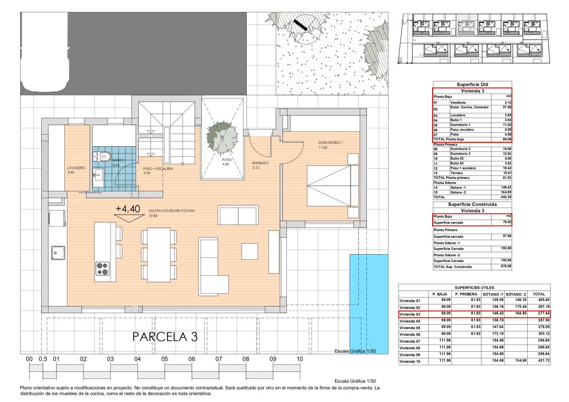 Obra nueva Villas Puig Campana en Finestrat (Revista) plan 2