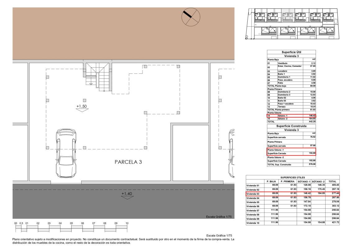 Obra nueva Villas Puig Campana en Finestrat (Revista) plan 4