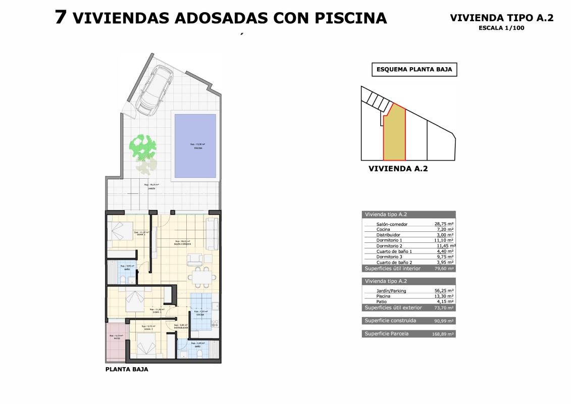 Obra nueva Rambla y Mar en Pilar de la Horadada (Revista) plan 1