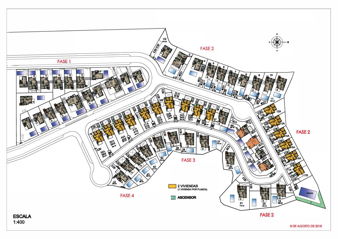 Obra nueva Bungalows Bellavista en San Miguel de Salinas (Revista) plan 2