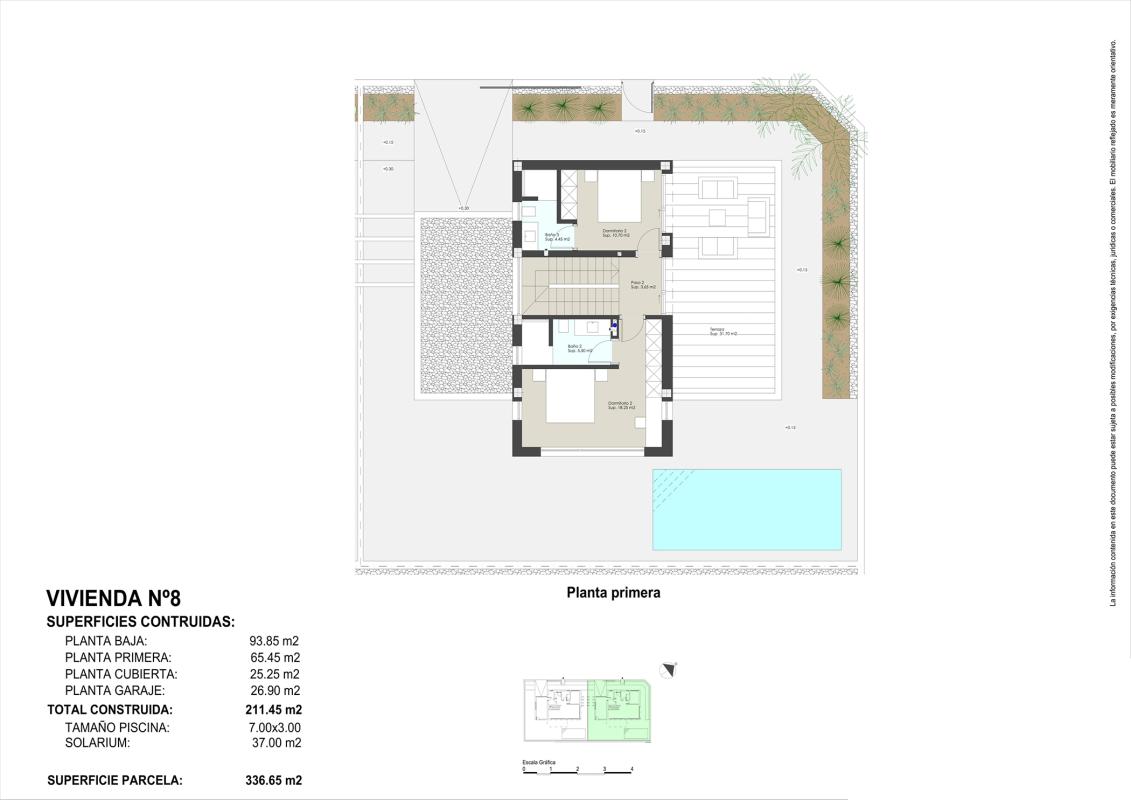 Venta de chalet independiente en Calle Gladiolo, 77, Pilar de la Horadada
plan 1