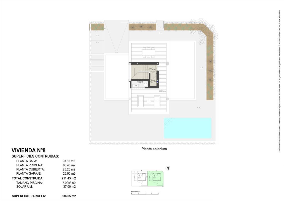 Venta de chalet independiente en Calle Gladiolo, 77, Pilar de la Horadada
plan 3
