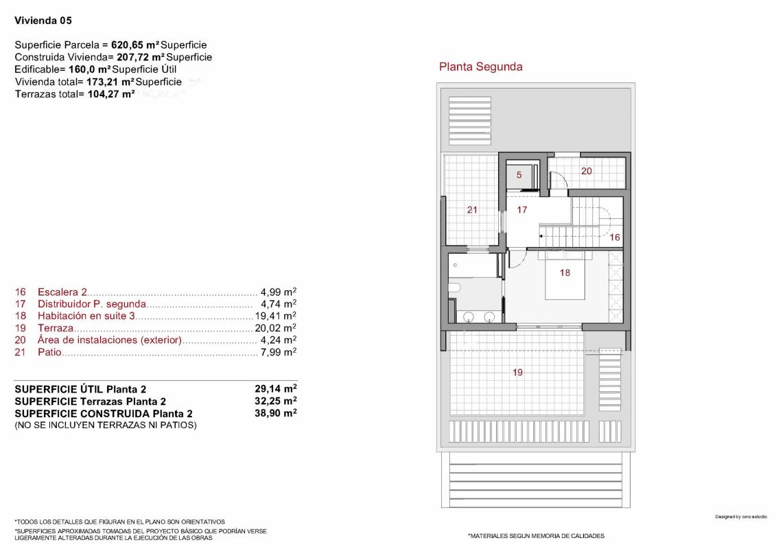 Obra nueva Villa Addaia RESIDENCIAL LIDIAMAR en Finestrat (Revista) plan 4
