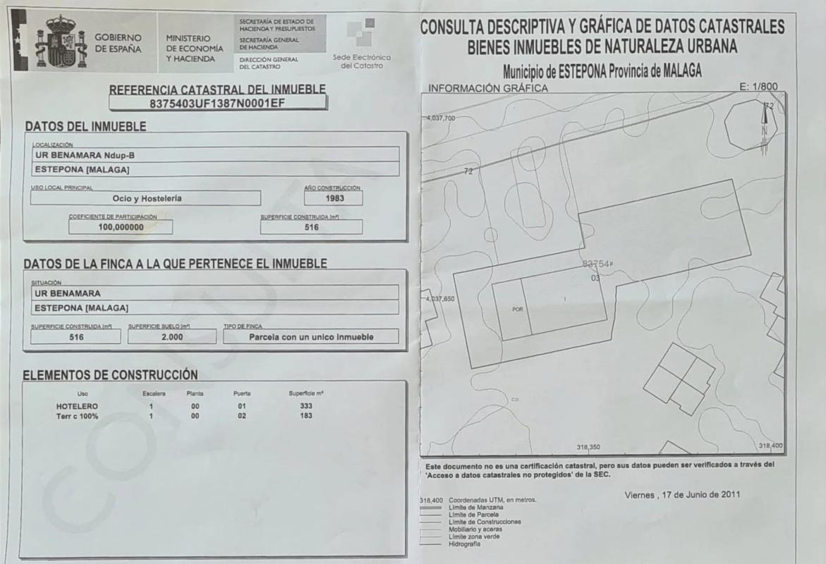 Terreno en venta en Estepona, Malaga photo 1