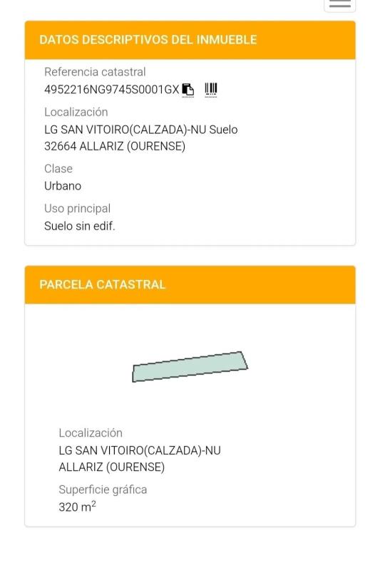 Terreno en venta en Allariz, Ourense photo 3