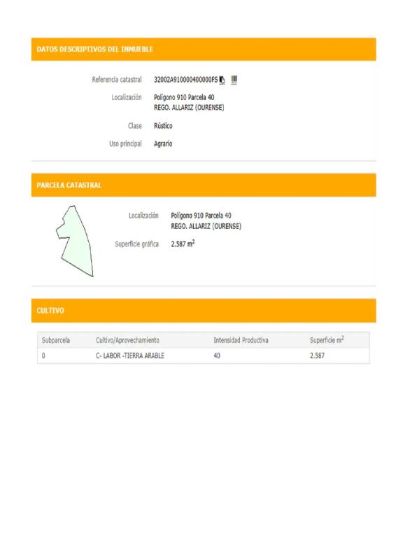 Terreno en venta en Allariz, Ourense photo 2