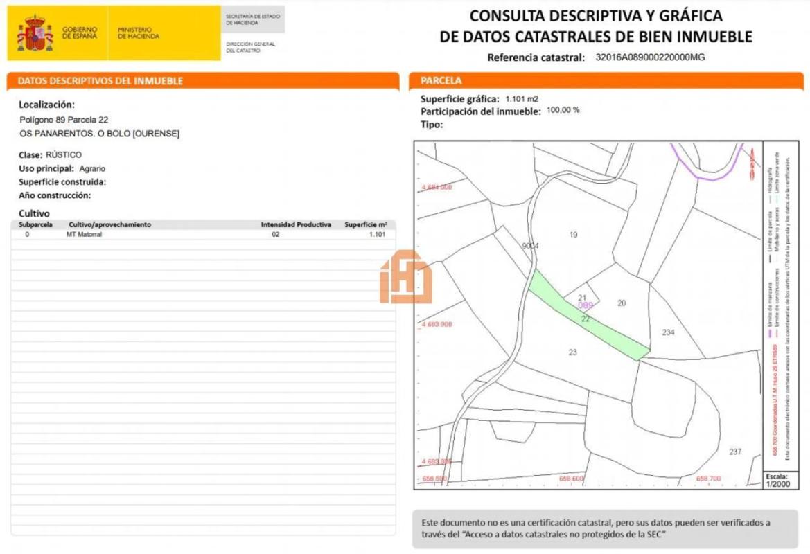 Land for sale in The Cake, Ourense photo 4