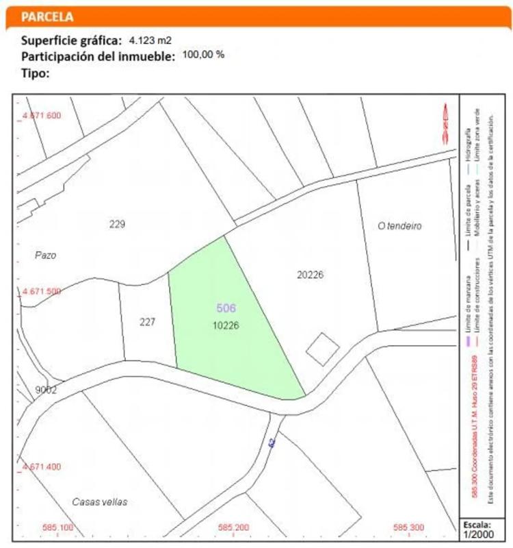 Terreno en venta en Sarreaus, Ourense photo 1