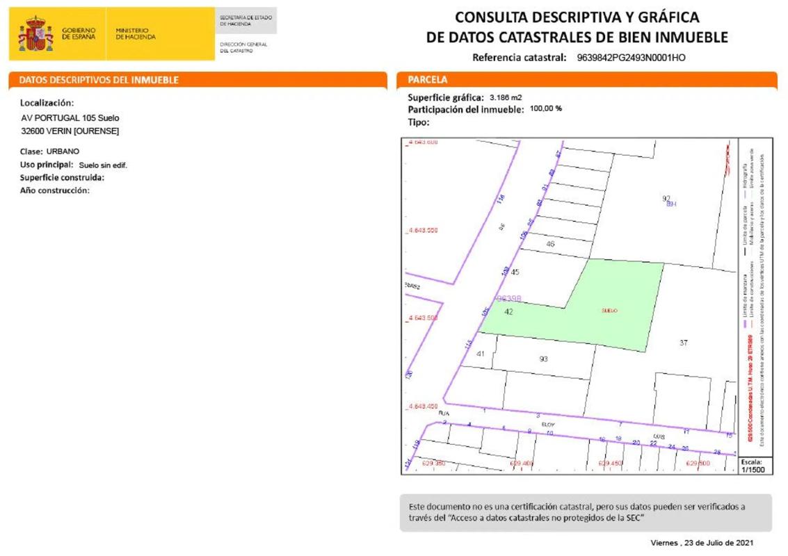 Land for sale in Verin, Ourense photo 3