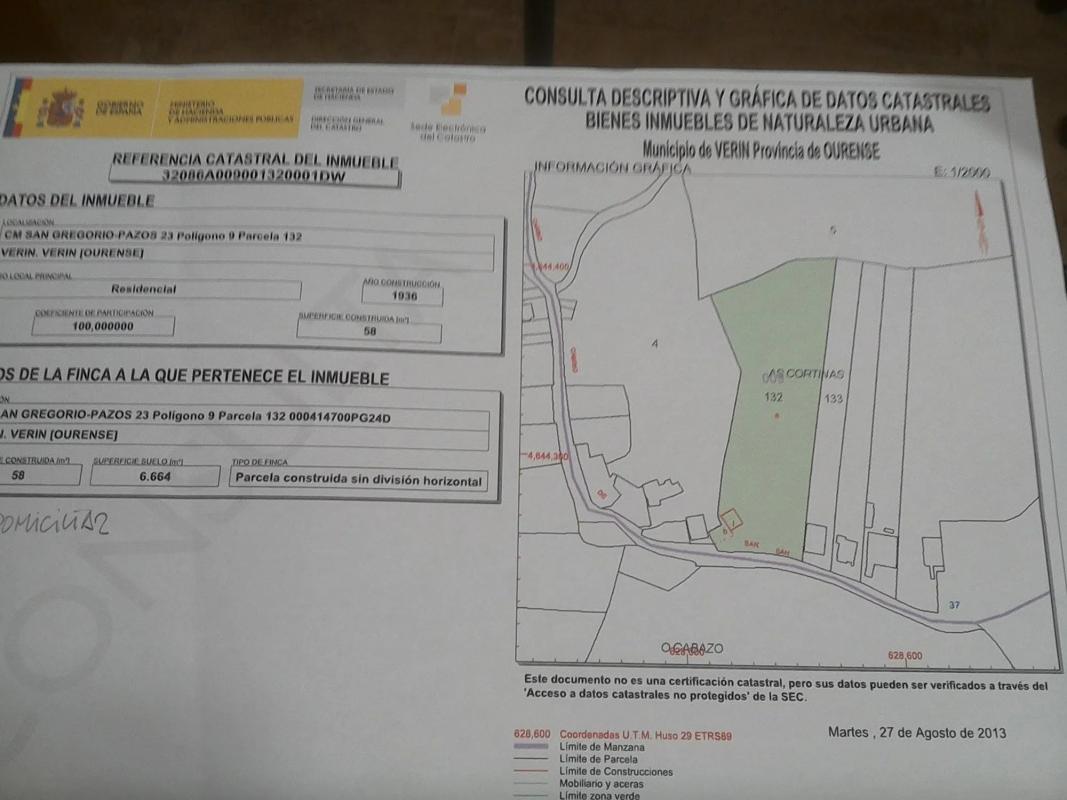 Land for sale in Verin, Ourense photo 1