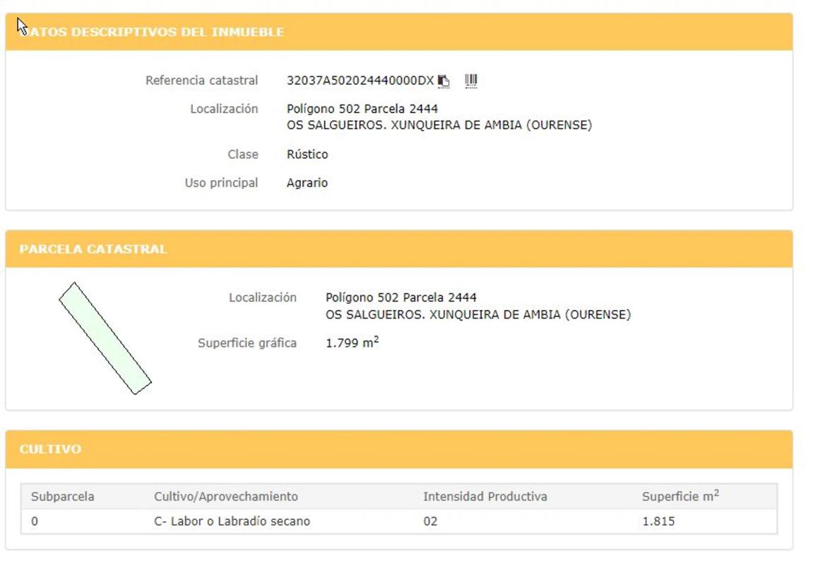 Terreno en venta en Xunqueira de Ambia, Ourense photo 2
