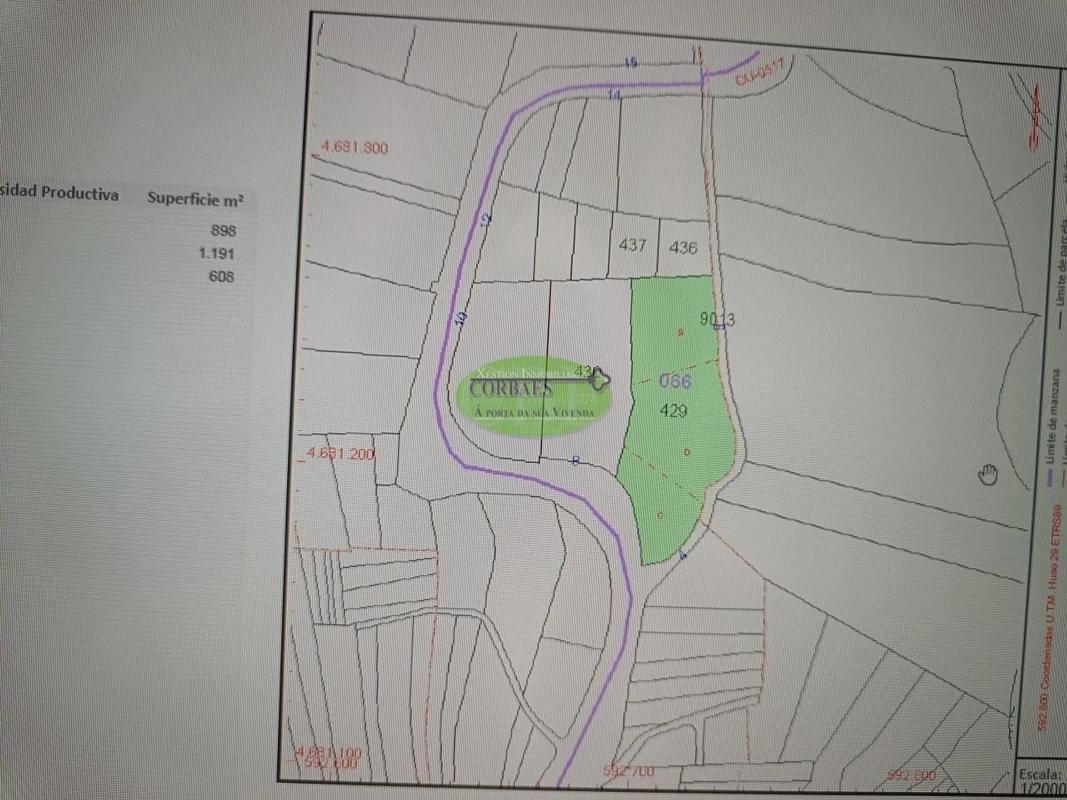 Terreno en venta en San Cibrao das Viñas, Ourense photo 1