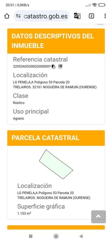 Terreno en venta en Nogueira de Ramuin, Ourense photo 4