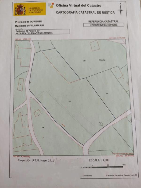 Terreno en venta en Vilamarin, Ourense photo 1