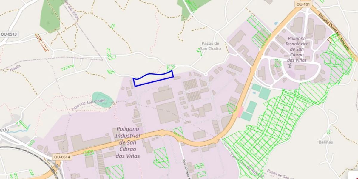 Land for sale in San Cibrao das Viñas, Ourense photo 2