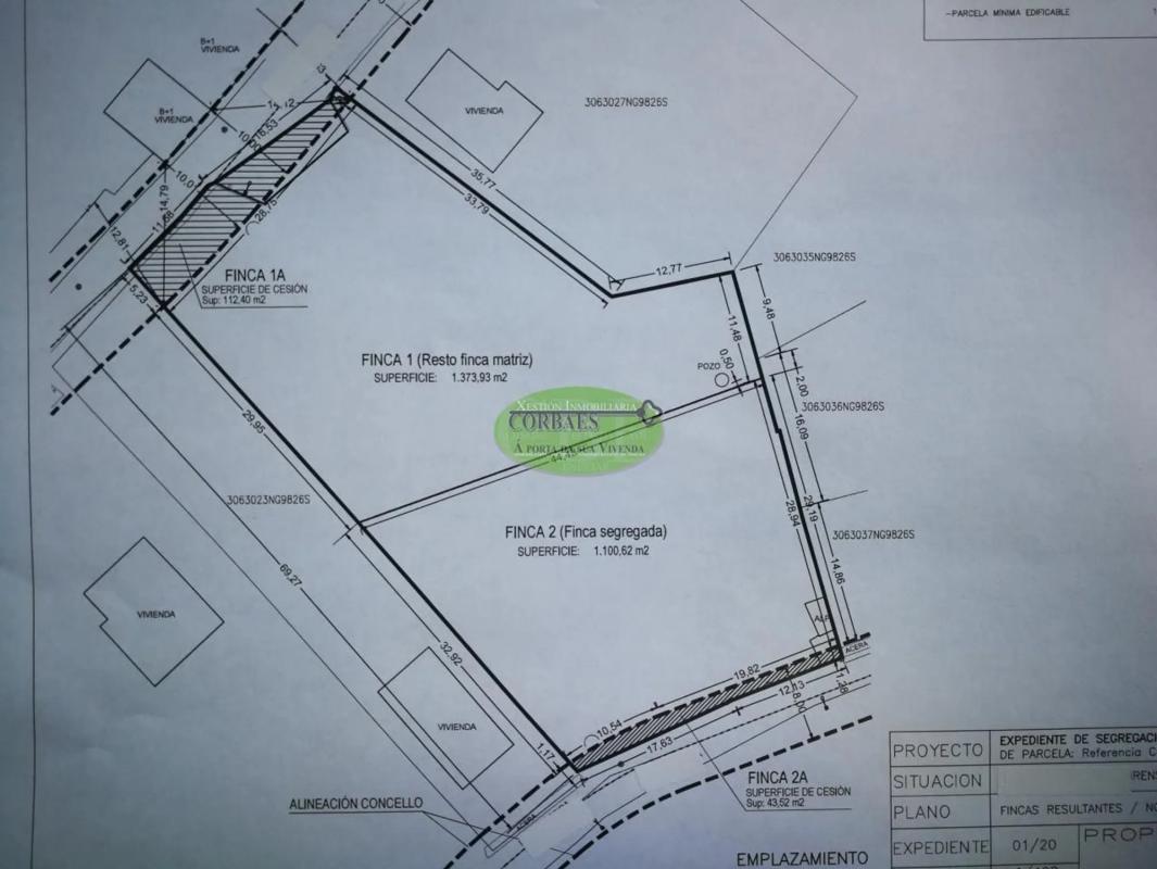Land for sale in Barbados, Ourense photo 1