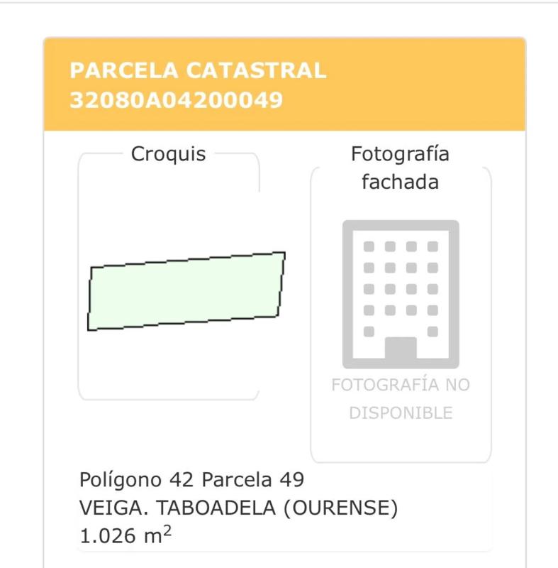 Działka na sprzedaż w Taboadela, Ourense photo 1