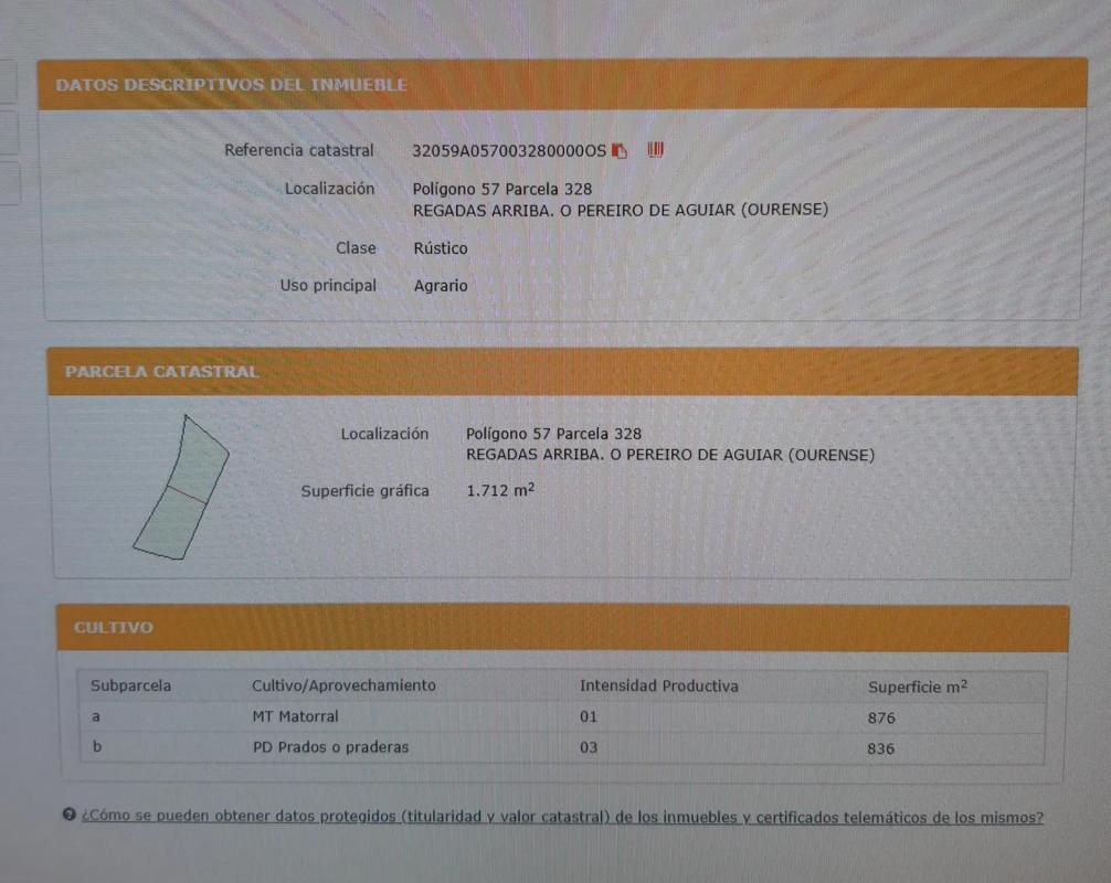 Terreno en venta en Pereiro de Aguiar, Ourense photo 4