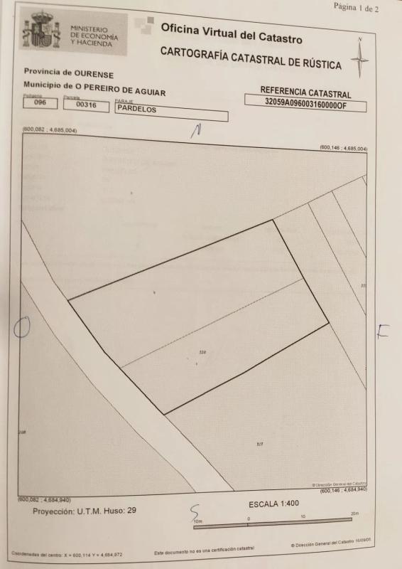 Terreno en venta en Pereiro de Aguiar, Ourense photo 1