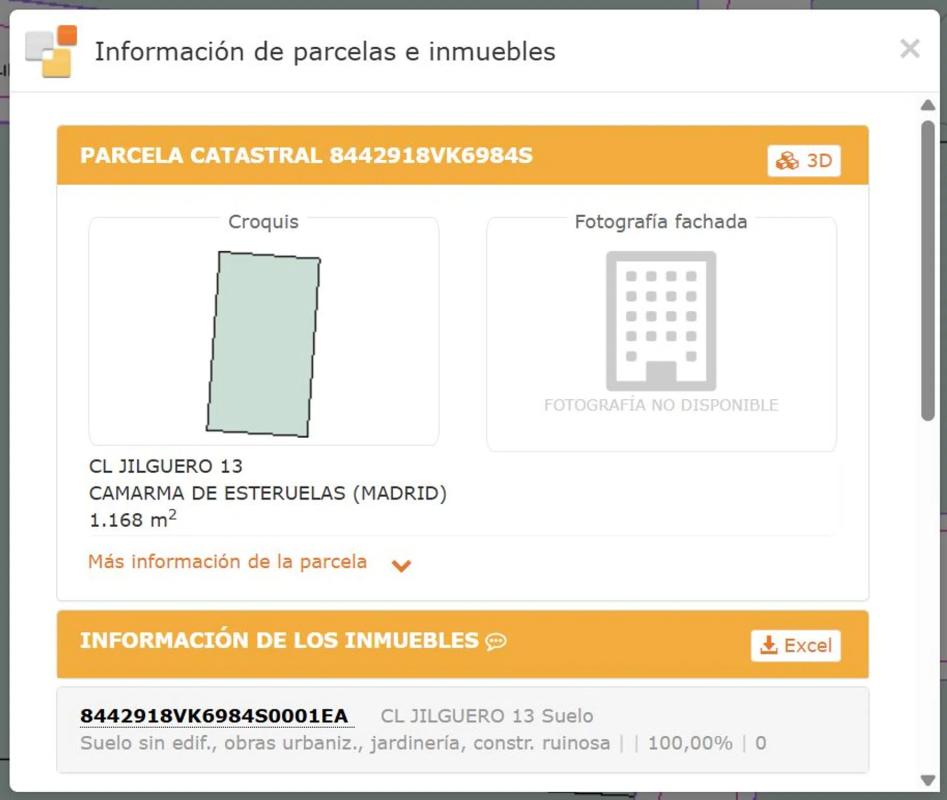 Land for sale in Camarma de Esteruelas, Madrid photo 1