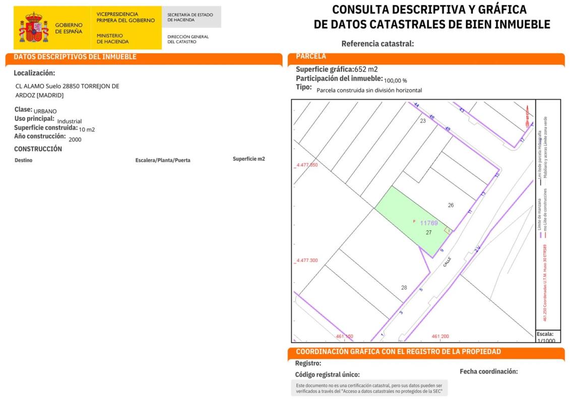 Terreno en venta en Torrejón de Ardoz, Madrid photo 1