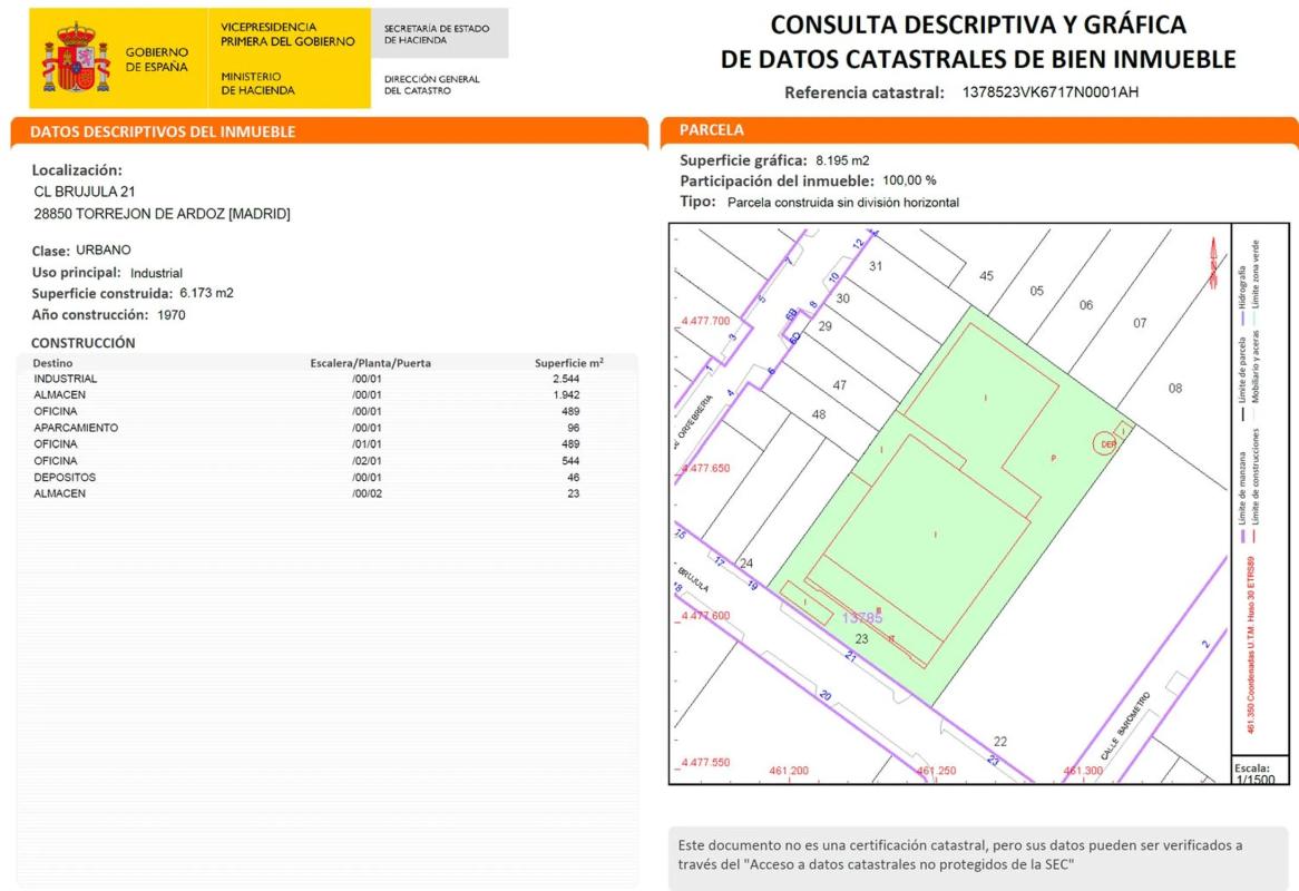 Terreno en venta en Torrejón de Ardoz, Madrid photo 1